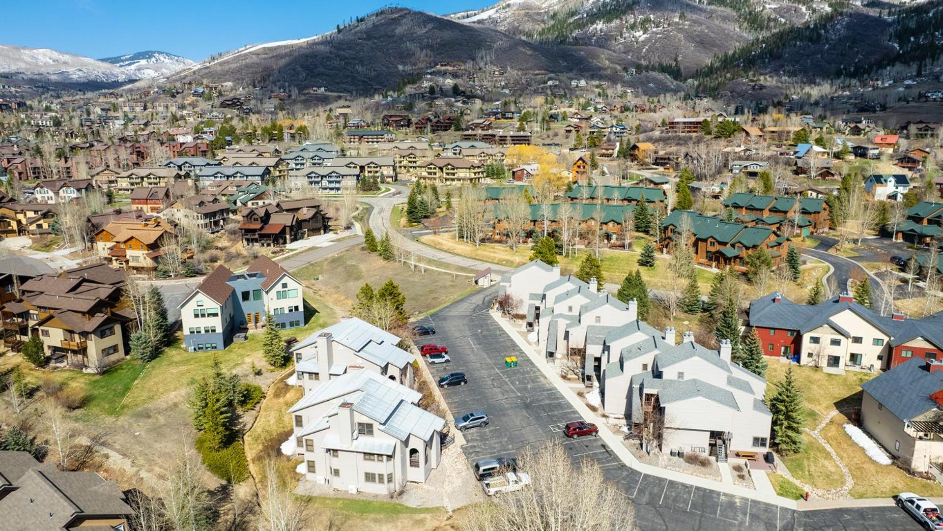 Sunburst Condominiums 스팀 보트 스프링스 외부 사진